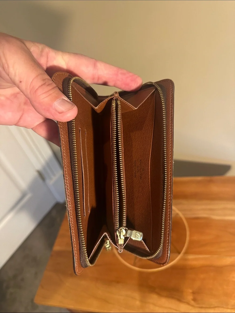 Authentic Louis Vuitton Monogram Wallet.